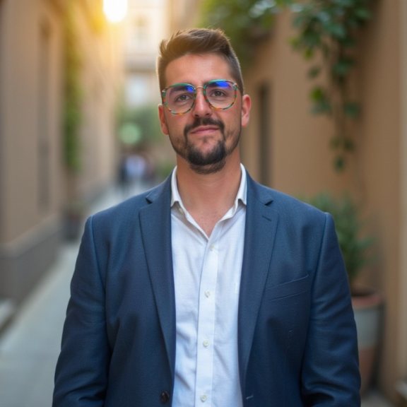 Lukas Maximilian Langer, Porträtaufnahme.
